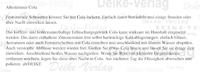 Alleskönner Cola
