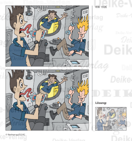 Astronauten - Fehlerbilder KW 1926