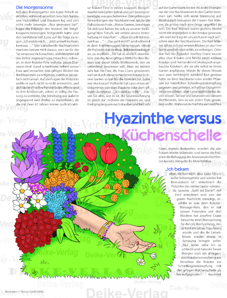 Hyacinthe versus Küchenschelle