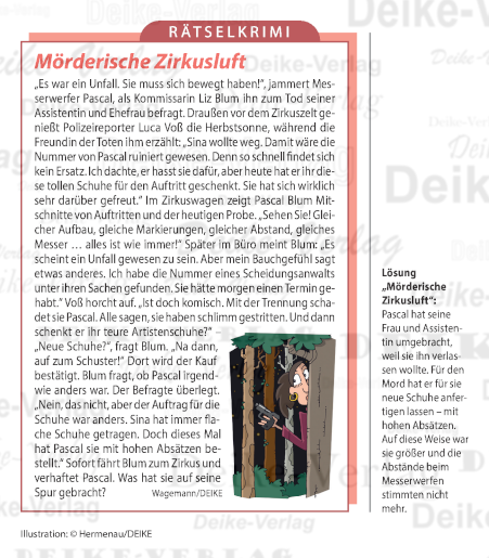 Mörderische Zirkusluft (Luz Blum)