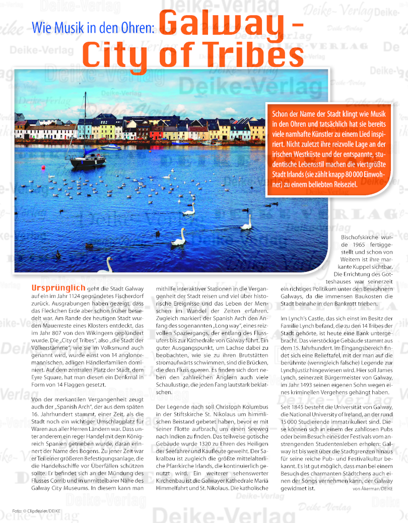 Galway - City of Tribes