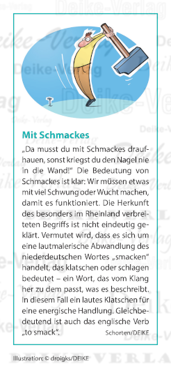 Mit Schmackes