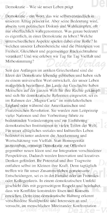 Demokratie
