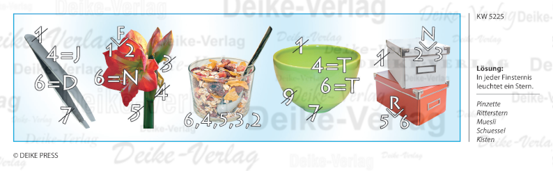 In jeder Finsternis leuchtet ein Stern - Rebus KW 5225