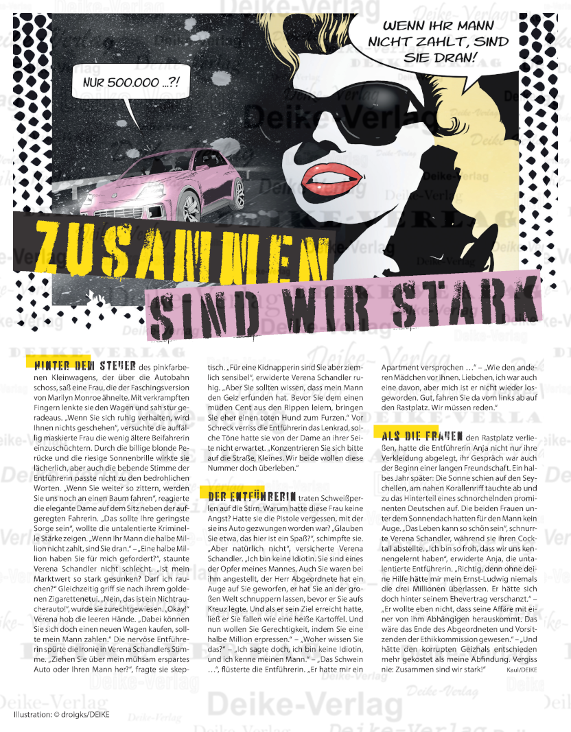 Zusammen sind wir stark