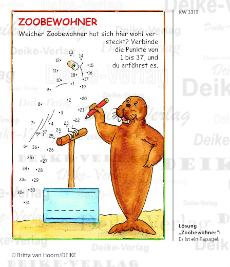 Papagei - Paula das Walross KW 3319