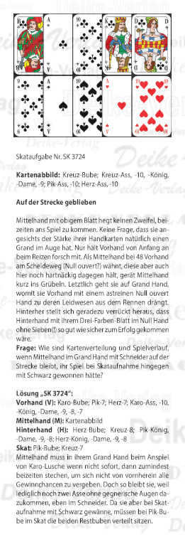 Skataufgabe KW 3724