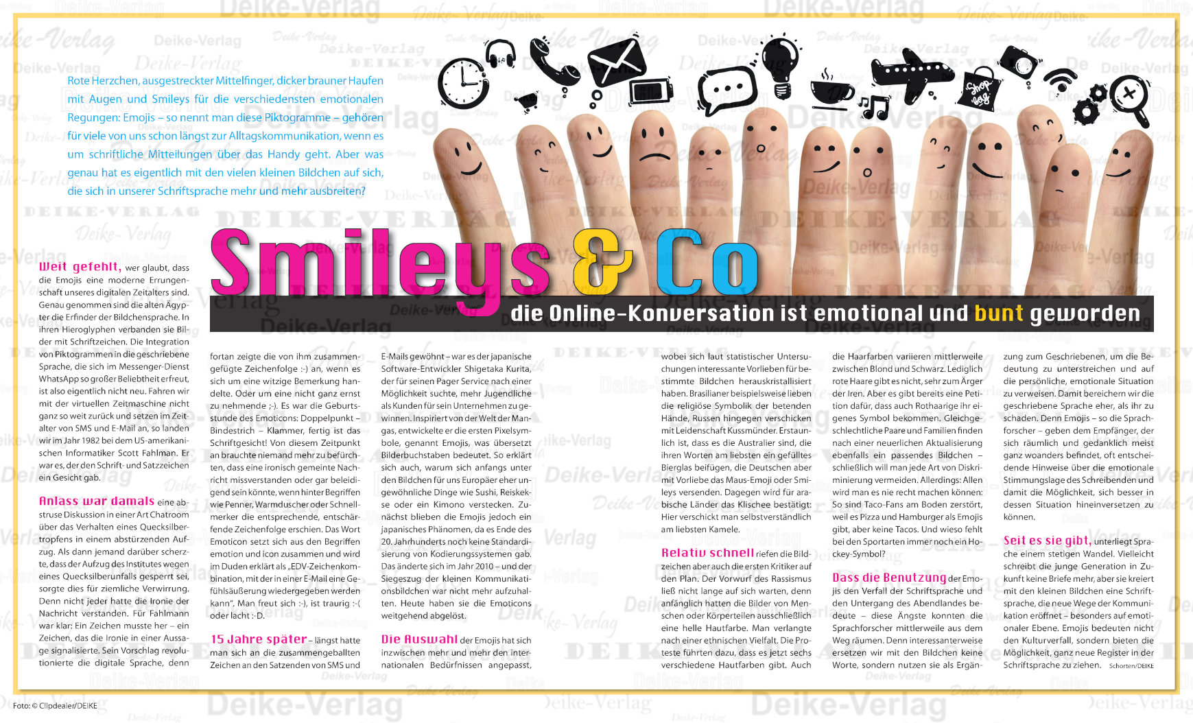 Emojis (Smileys und Co)