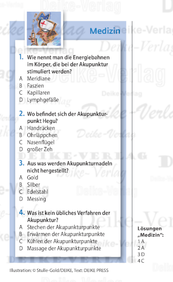 Akupunktur - Quiz