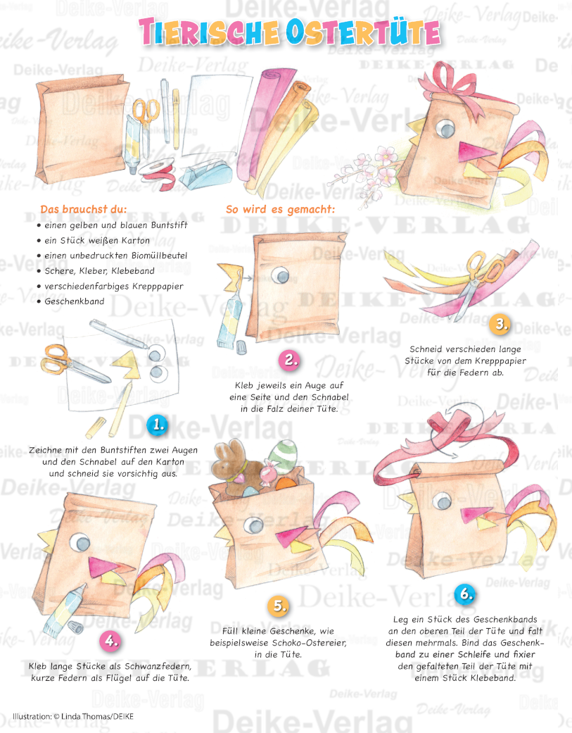 Tierische Ostertüte