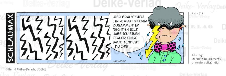 Gewitter - Schlaumax KW 4819