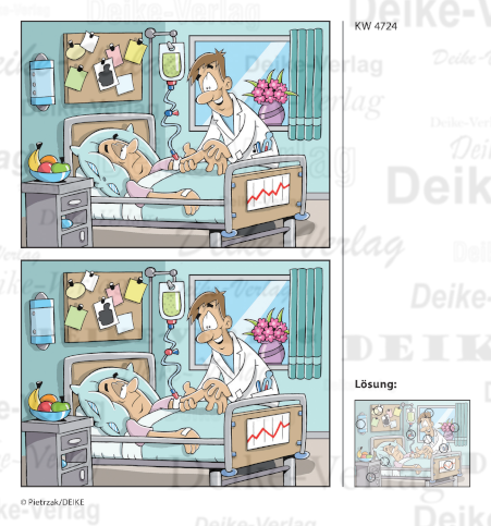 Krankenhaus - Fehlerbilder KW 4724