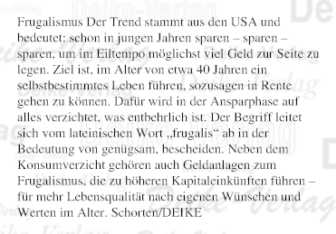 Frugalismus