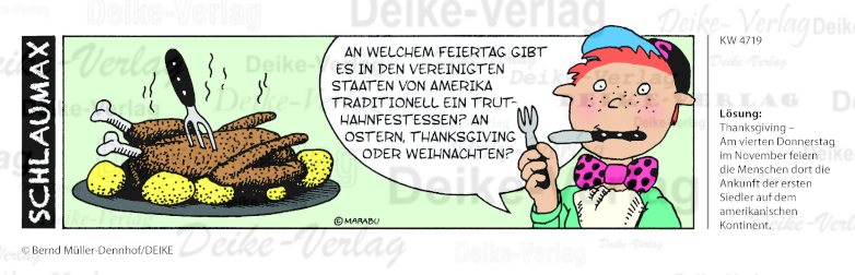 Thanksgiving - Schlaumax KW 4719