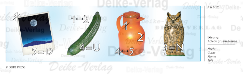 Ach du grüne Neune - Rebus KW 1626