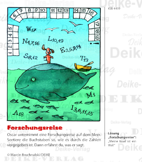 Meine Insel ist ein Wal - Oscar der schlaue Dackel