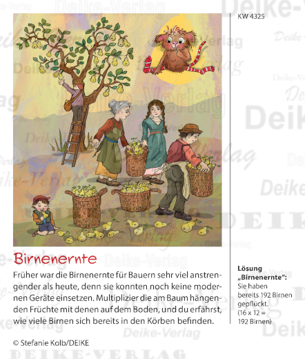 Birnenernte - der fabelhafte Fridolin KW 4325