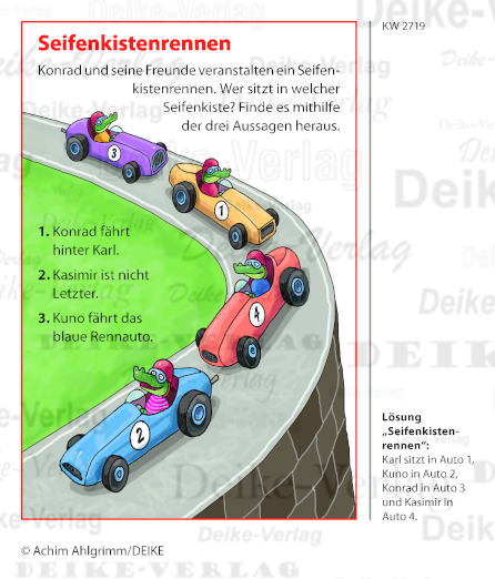 Seifenkistenrennen - Konrad das Krokodil