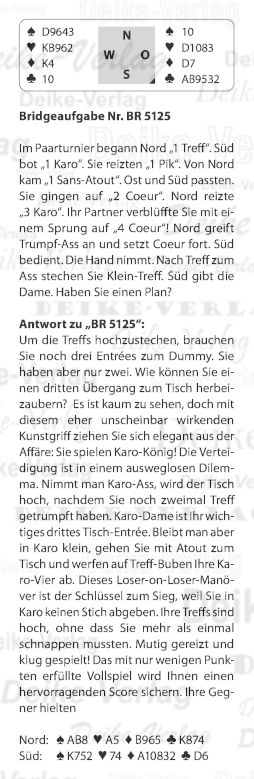 Bridgeaufgabe KW 5125