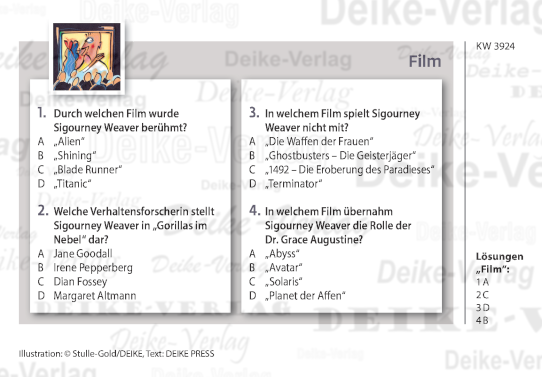 Sigourney Weaver - Quiz 3924