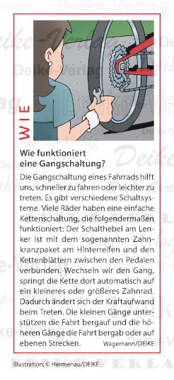 Wie funktioniert eine Gangschaltung?