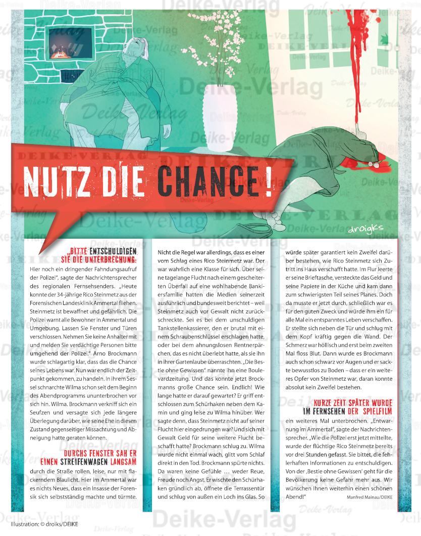 Nutz die Chance!