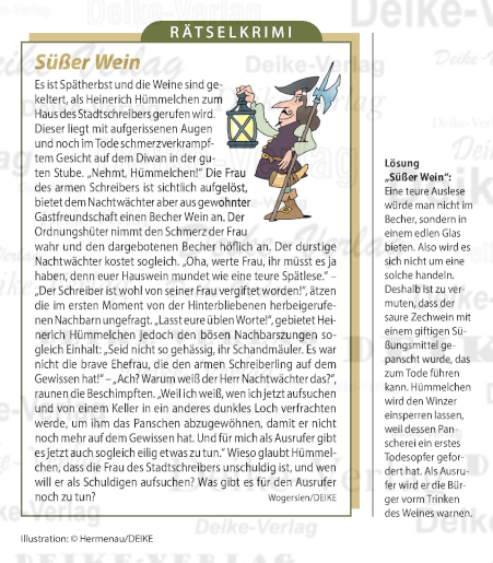 Süßer Wein (Hümmelchen)