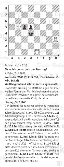 Schachaufgabe KW 2126