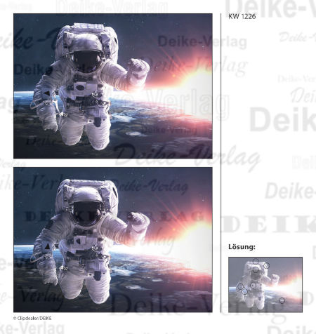 Astronaut - Fehlerbilder KW 1226