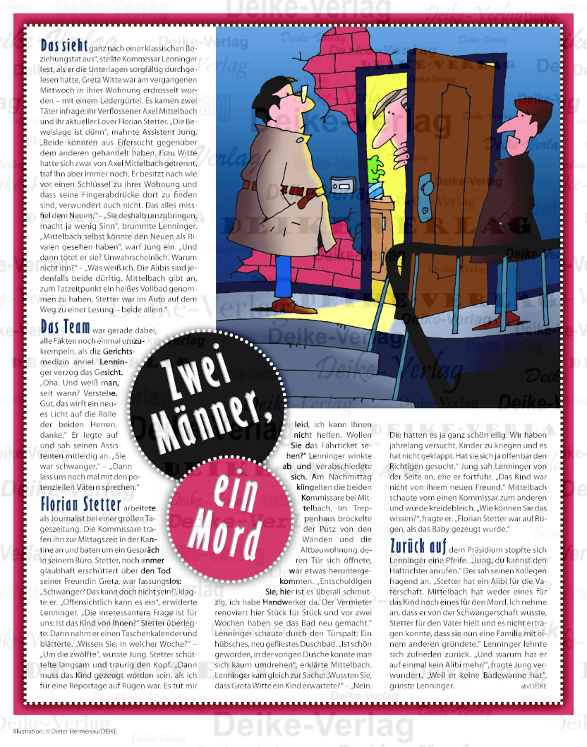 Zwei Männer, ein Mord