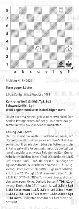 Schachaufgabe KW 0226