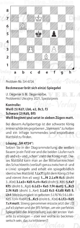 Schachaufgabe KW 4724