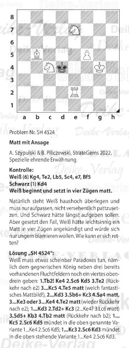 Schachaufgabe KW 4524