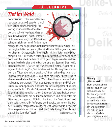 Tief im Wald (Liz Blum)