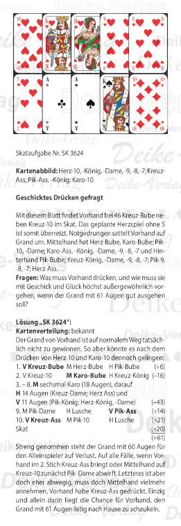 Skataufgabe KW 3624