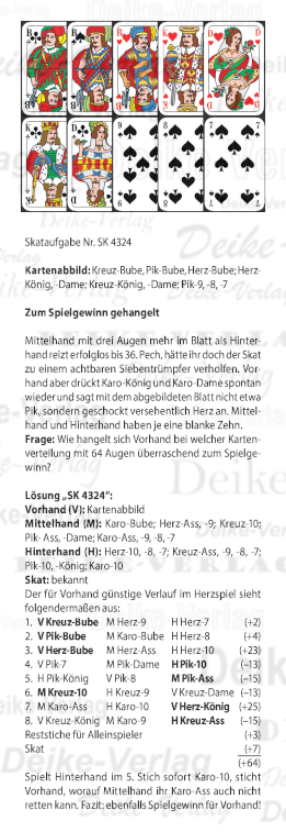 Skataufgabe KW 4324