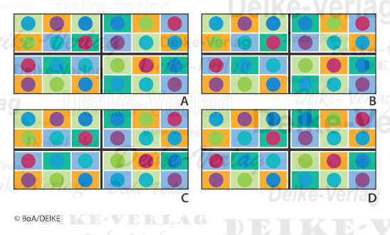 Muster - Einer fällt aus der Reihe