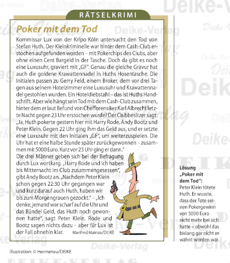 Poker in den Tod (Inspektor Debbins)