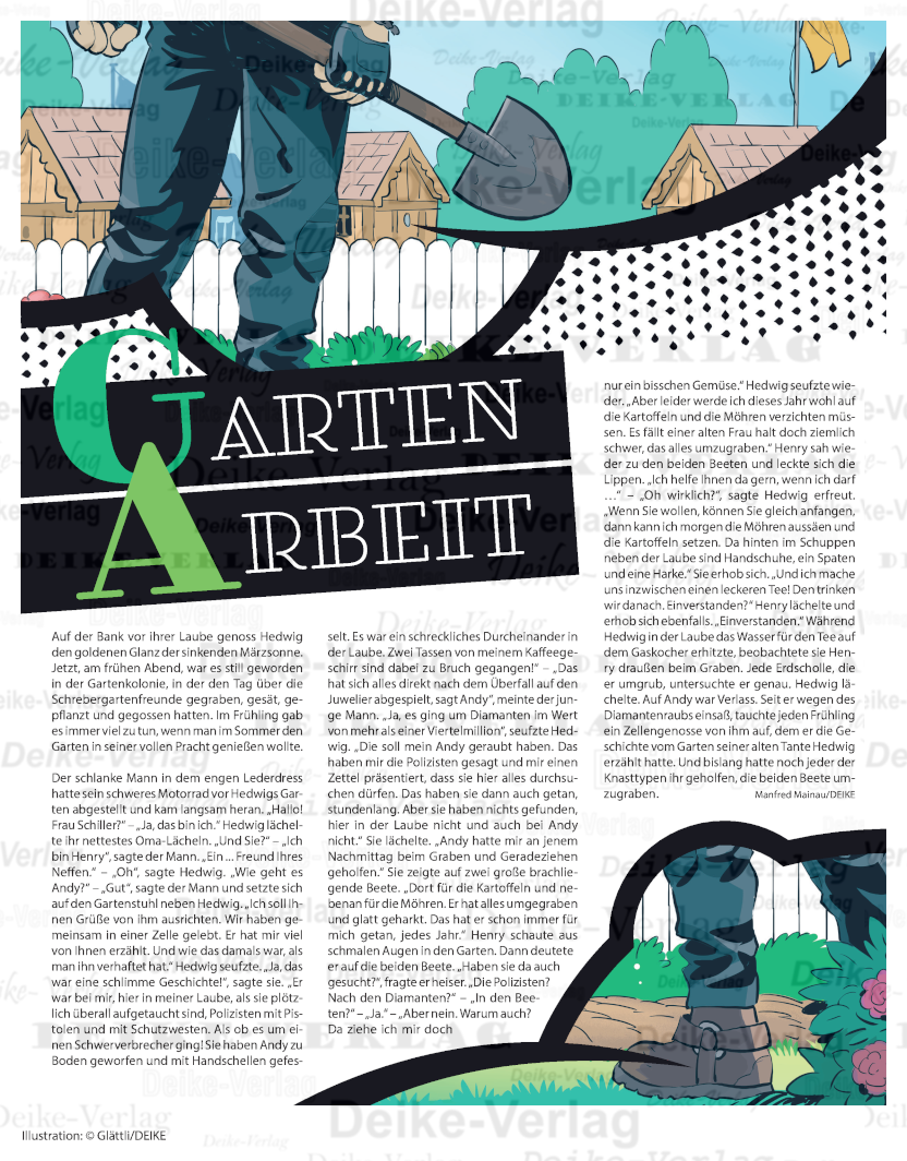 Gartenarbeit