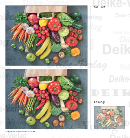 Gemüsetüte - Fehlerbilder KW 1526