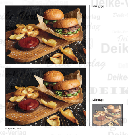 Burger - Fehlerbilder KW 4324