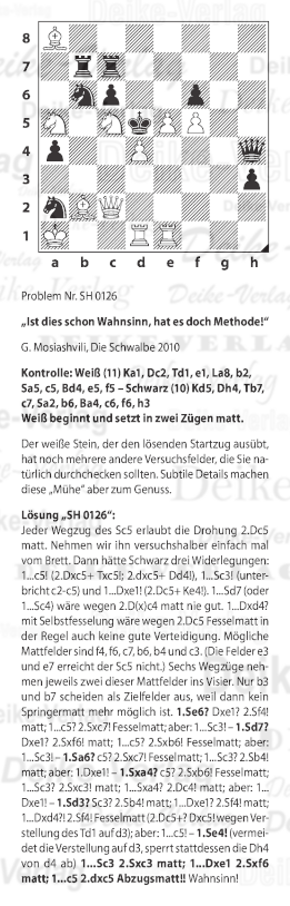 Schachaufgabe KW 0126