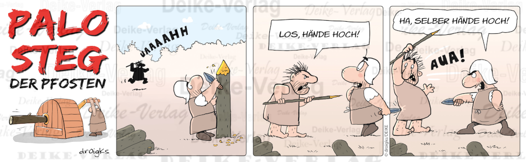 Hände hoch - Palo Steg