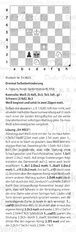 Schachaufgabe KW 4925