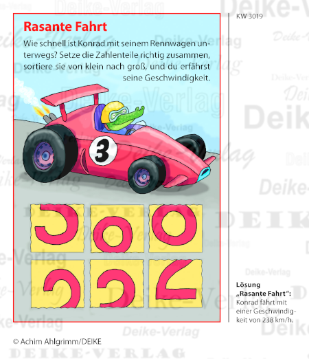 Rasante Fahrt - Konrad das Krokodil