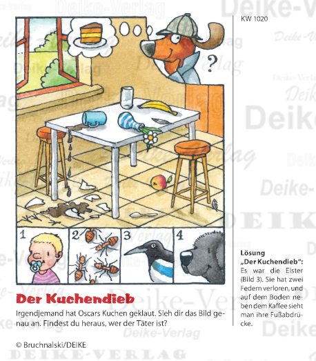 Der Kuchendieb - Oscar der schlaue Dackel