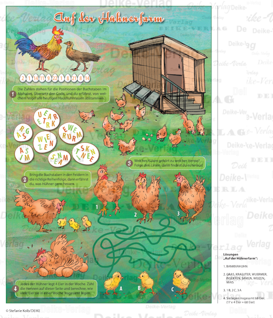 Auf der Hühnerfarm