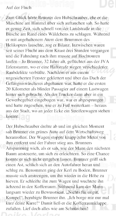 Auf der Flucht