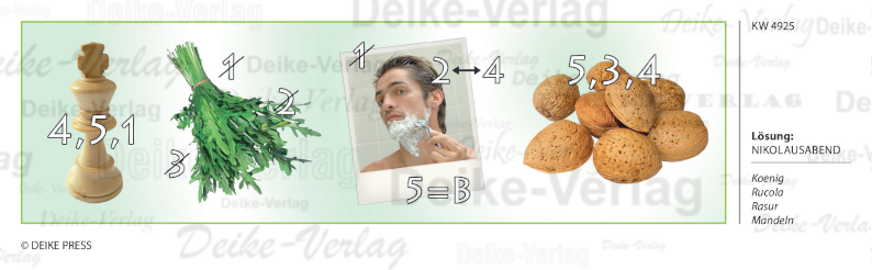 Nikolausabend - Rebus KW 4925