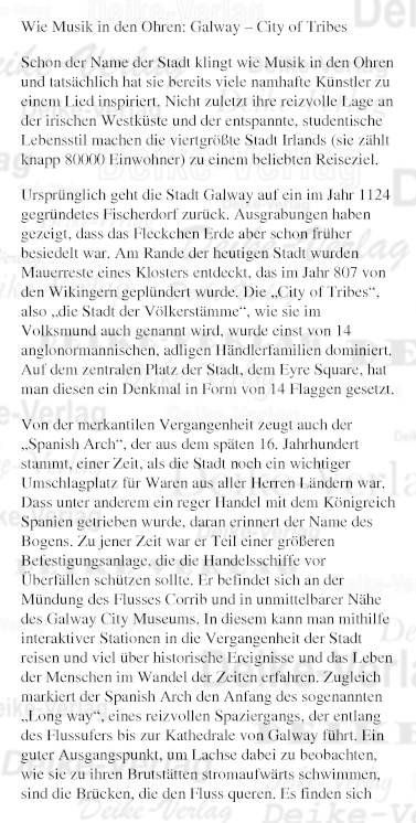 Galway - City of Tribes